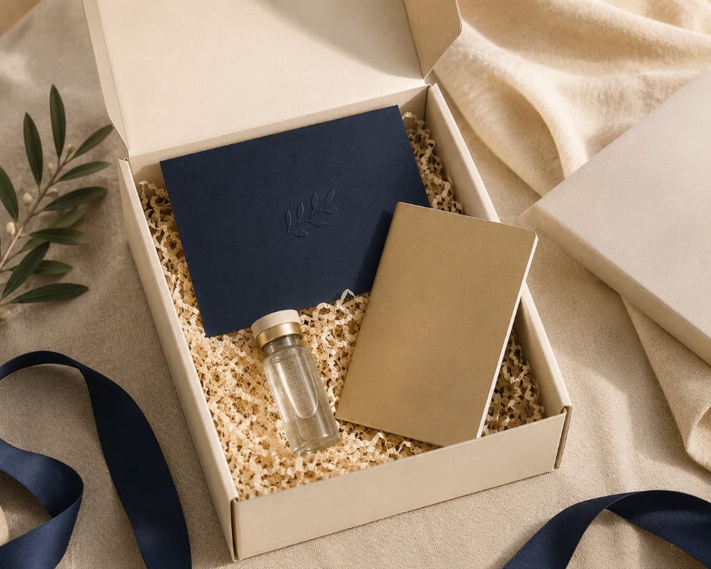 Premium peptide therapy welcome kit with vial and onboarding materials, delivered to your door.
