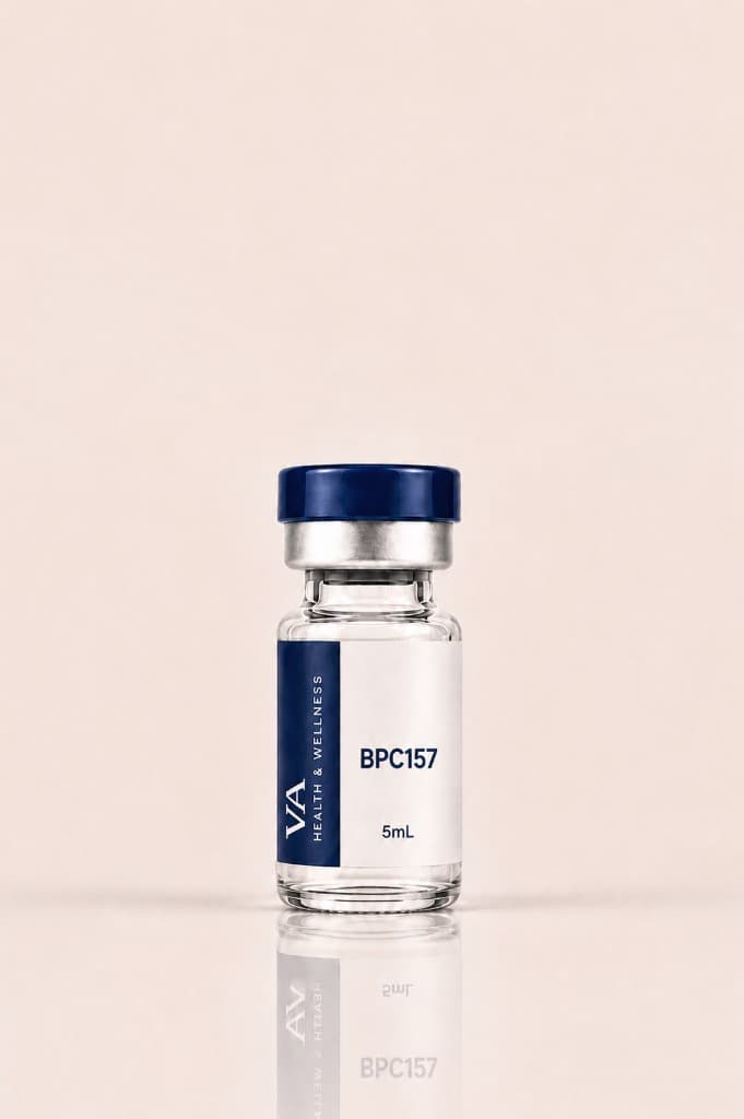 VA Health & Wellness BPC157 5mL vial.